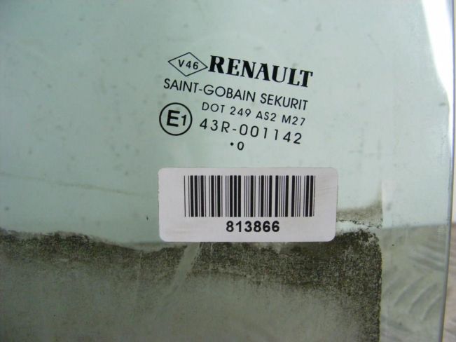 Стекло двери задней правой Renault Megane 3 (2009-2016)