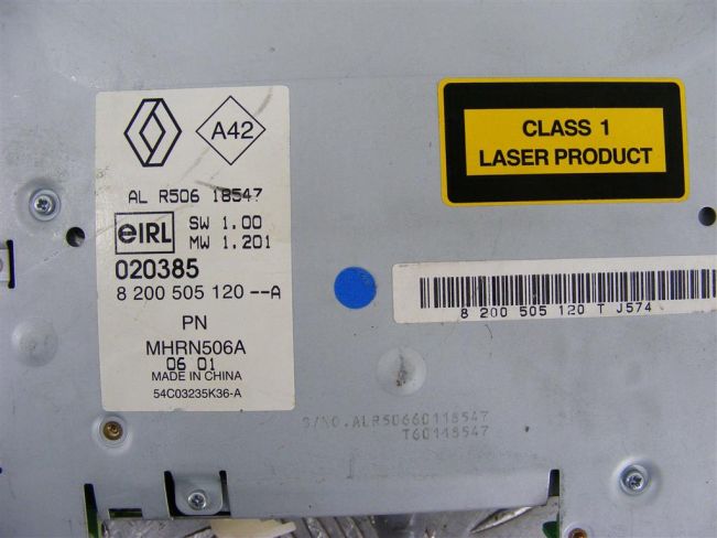 CD-чейнджер Renault Megane 2 (2002-2008)