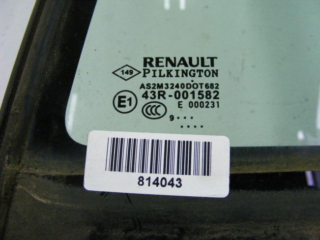 Форточка задняя левая Renault Laguna 3 (2007-2015)
