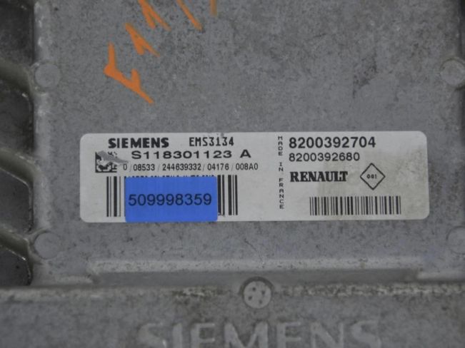 Блок управления двигателем Renault Clio 2 (1998-2005)