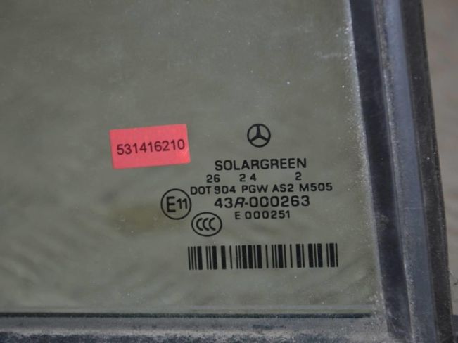 Стекло двери задней правой Mercedes S W221 (2005-2013)