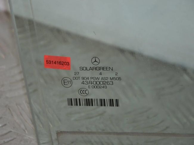 Стекло двери задней правой Mercedes S W221 (2005-2013)