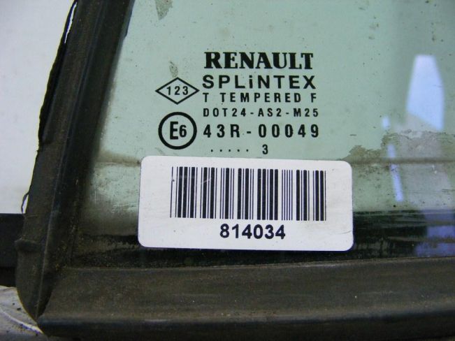 Форточка задняя левая Renault Laguna 2 (2001-2007)