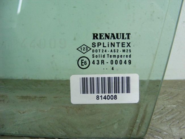 Форточка передняя левая Renault Scenic 2 (2003-2009)