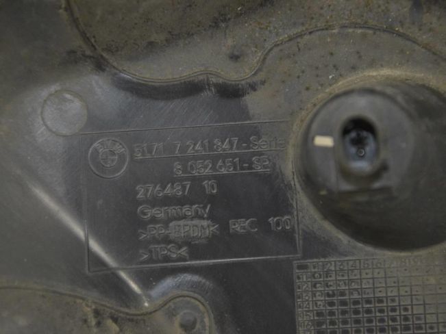 Защита арок передняя левая (подкрылок) BMW 1 F20/F21 (2011-2019)