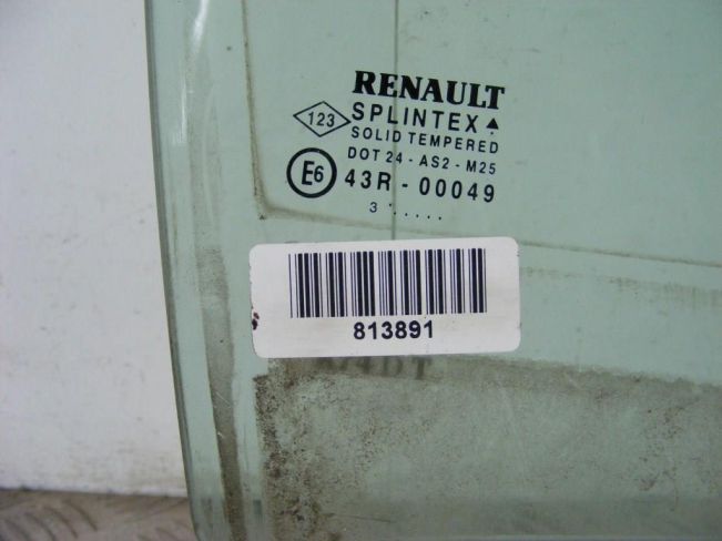 Стекло двери задней правой Renault Laguna 2 (2001-2007)