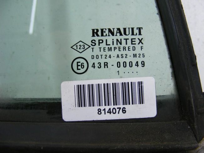 Форточка задняя правая Renault Laguna 2 (2001-2007)
