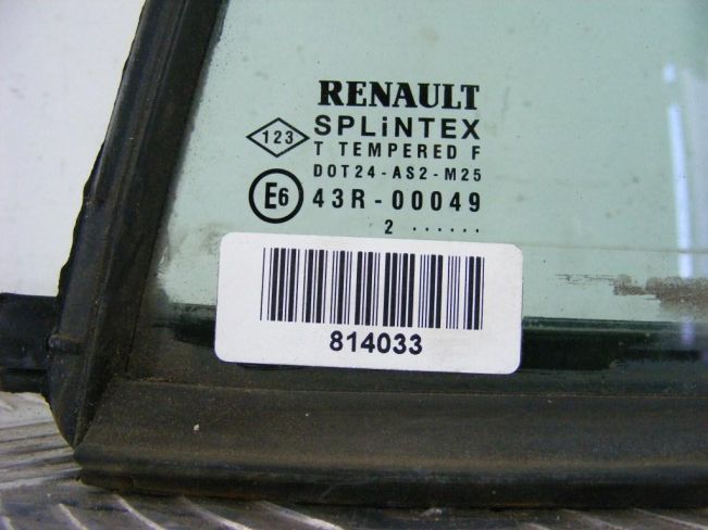 Форточка задняя левая Renault Laguna 2 (2001-2007)
