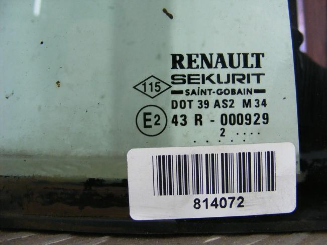 Форточка задняя правая Renault Espace 4 (2003-2010)