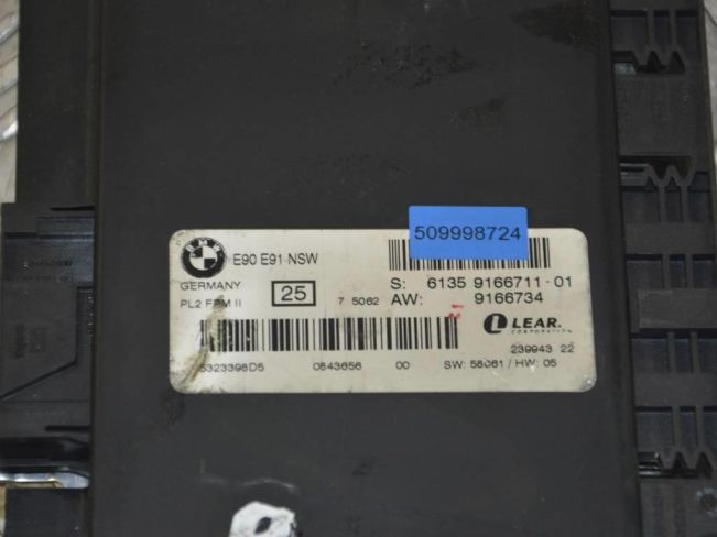 Блок управления светом BMW 3 E90/E91/E92/E93 (2005-2013)