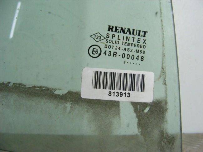 Стекло двери задней правой Renault Scenic 2 (2003-2009)