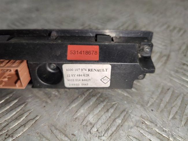 Блок кнопок Renault Scenic 2 (2003-2009)
