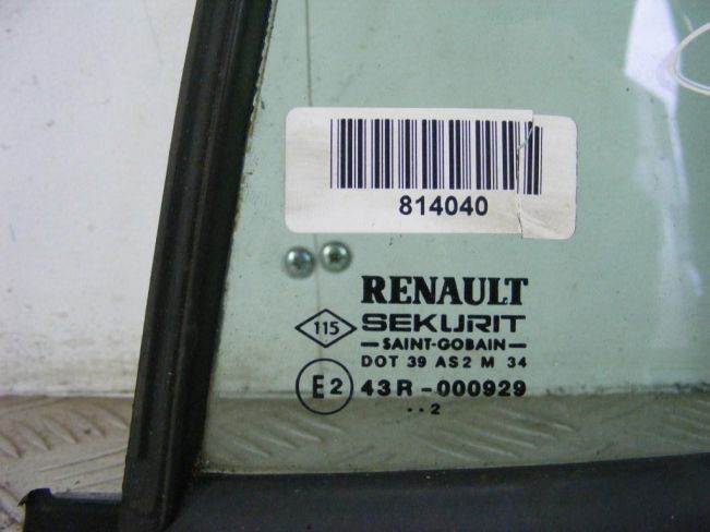 Форточка задняя левая Renault Laguna 2 (2001-2007)