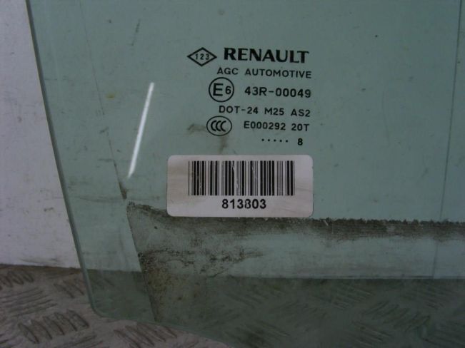 Стекло двери передней правой Renault Laguna 3 (2007-2015)