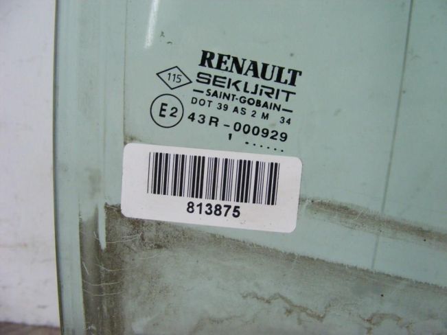 Стекло двери задней правой Renault Laguna 2 (2001-2007)
