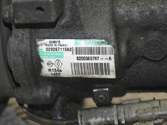 Компрессор кондиционера Renault Clio 3 (2005-2012)