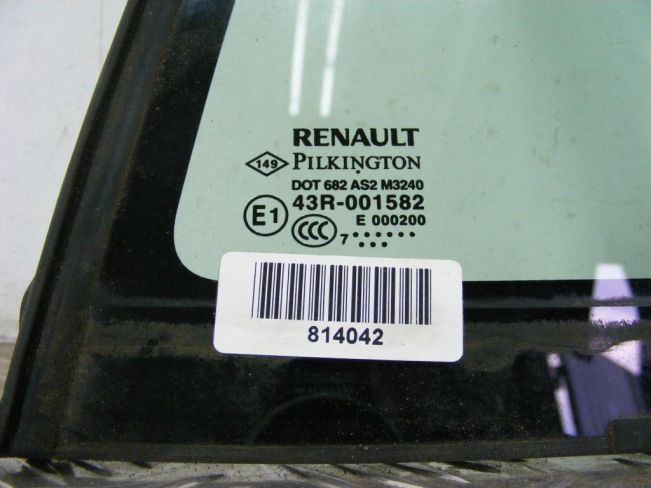 Форточка задняя левая Renault Laguna 3 (2007-2015)