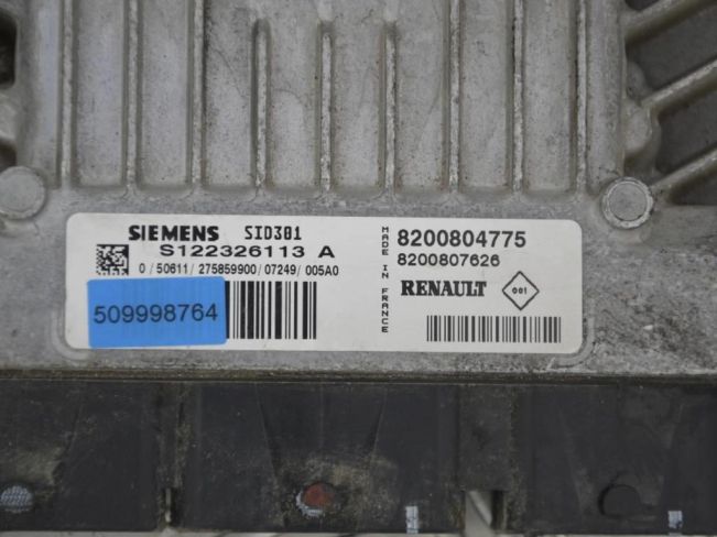 Блок управления двигателем Renault Scenic 2 (2003-2009)