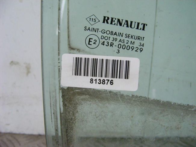 Стекло двери задней правой Renault Laguna 2 (2001-2007)