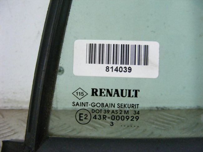 Форточка задняя левая Renault Laguna 2 (2001-2007)