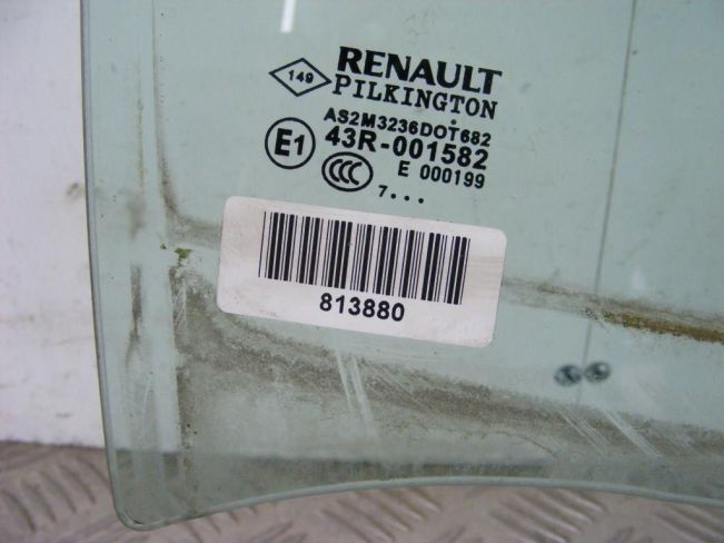 Стекло двери задней правой Renault Laguna 3 (2007-2015)