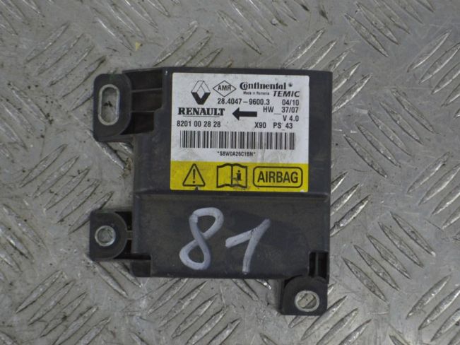 Блок AirBag Renault Sandero 1 (2009-2014)