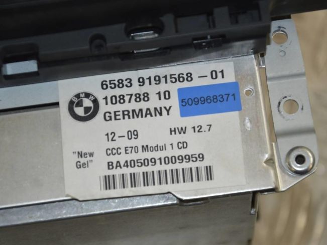 Магнитола BMW X5 E70