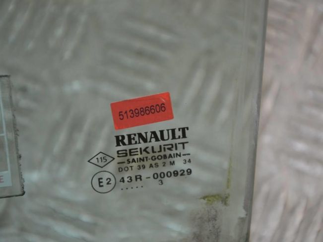 Стекло двери передней левой Renault Espace 4 (2003-2010)