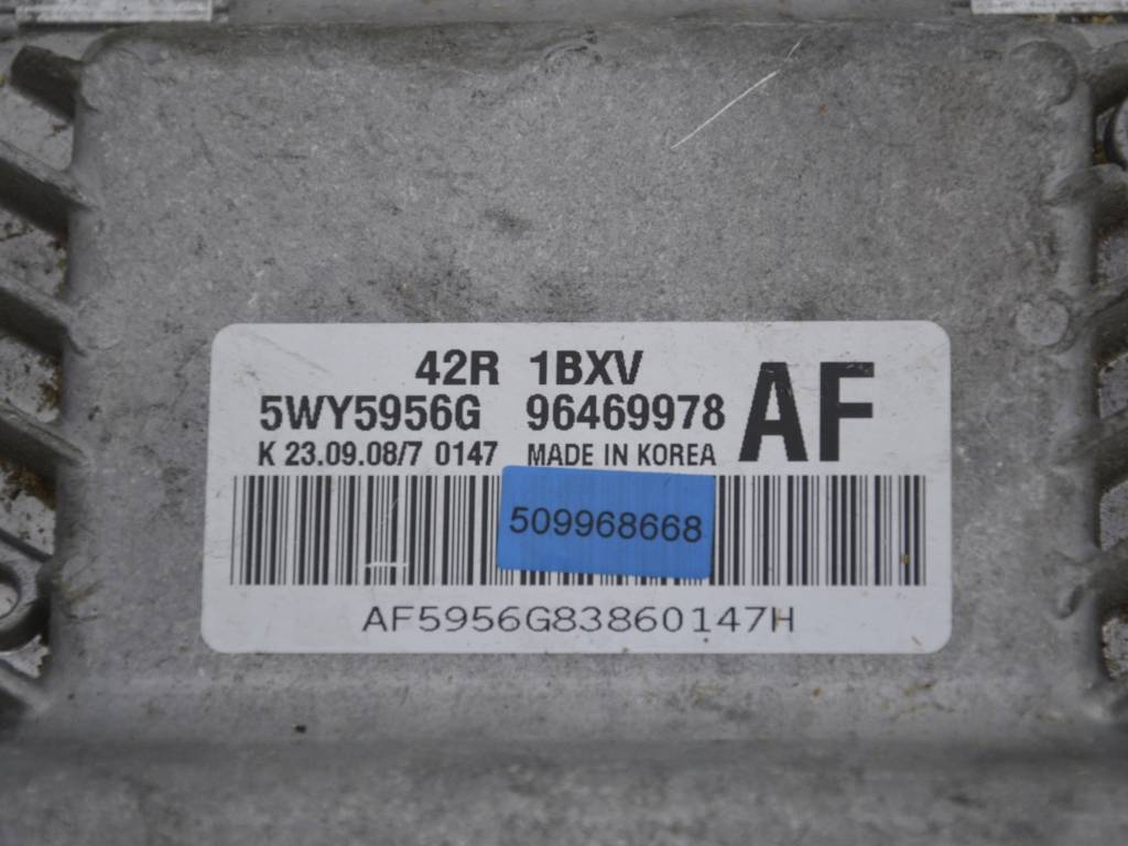 Блок управления двигателем Chevrolet Aveo (2003-2012)