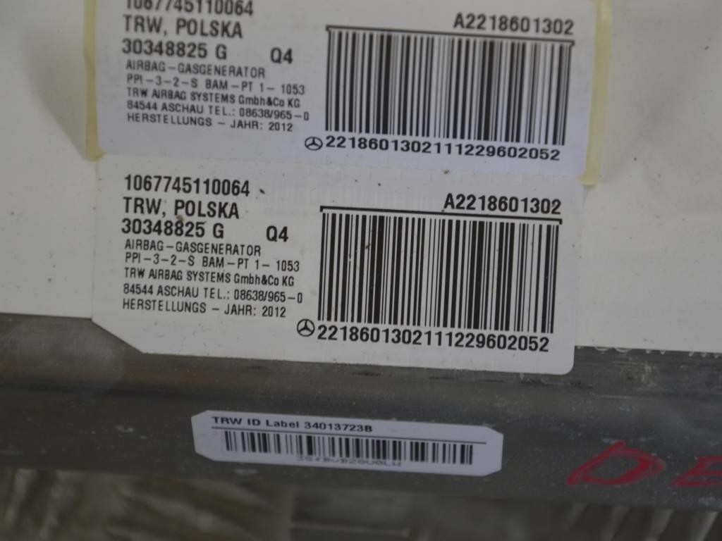 Подушка безопасности пассажира Mercedes S W221 (2005-2013)
