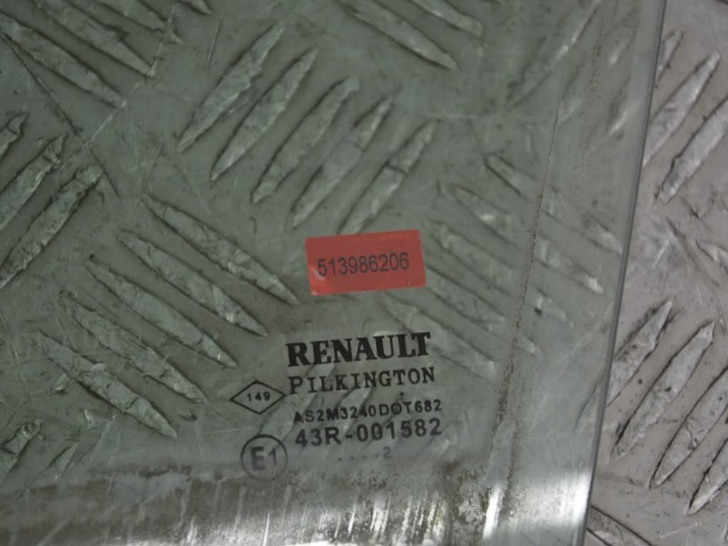 Стекло двери передней левой Renault Laguna 2 (2001-2007)