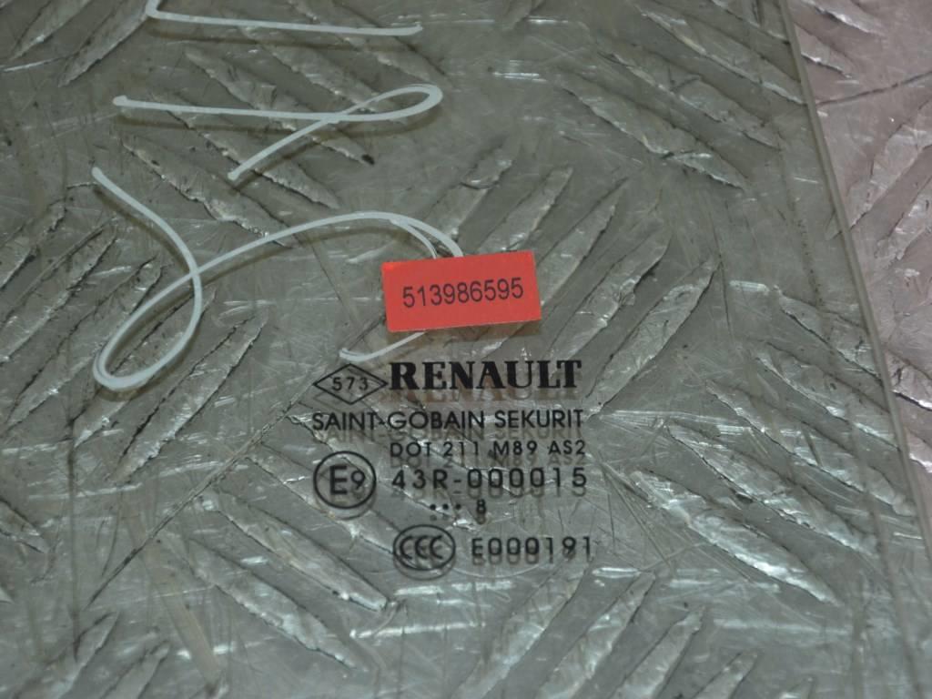 Стекло двери задней правой Renault Megane 2 (2002-2008)